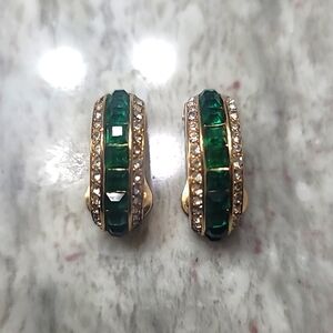 Vintage Christian Dior Clip Earrings